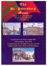 St Petersburg Mass (SATB Orchestral)