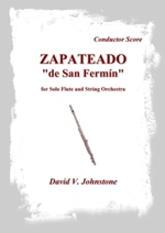 Zapateado: Solo Flute & String Orchestra ~ Conductors Score