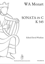 Sonata in C K545