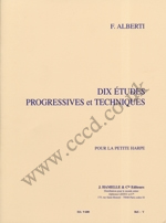 Dix etudes progressives et techniques