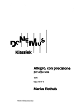 Allegro, con precisione