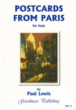 Postcards from Paris for Harp