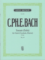Sonate for Harp in G major Wq 139
