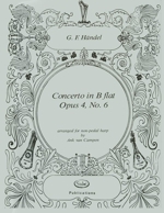 Concerto in B flat op. 4 no. 6