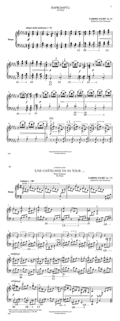 Two Masterpieces for Harp