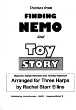 Themes from Finding Nemo and Toy Story