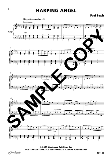 Harping Angel  (for solo harp) Harping Angel  (for solo harp)